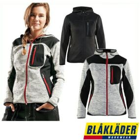 作業服 ブルゾン ブラックラダー LADIES KNITTED JACKET 8220-2117 作業着 ジャンパー 通年 秋冬 上着 おしゃれ かっこいい 人気 企業 法人 ワーク 作業 工場 外作業 ワークユニフォーム 仕事 土木 工事 現場 海外ブランド 大きいサイズ XL XXL