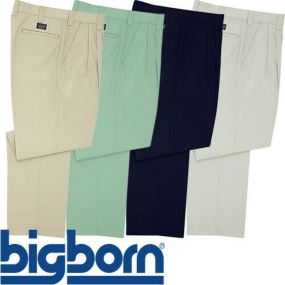 作業服 パンツ スラックス ビッグボーン ツータックパンツ 6821 作業着 春夏