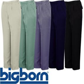 作業服 レディース パンツ ビッグボーン レディースワンタックパンツ BM140 作業着 通年 秋冬 レディースパンツ