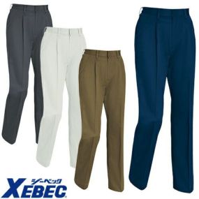 作業服 レディース パンツ ジーベック XEBEC レディーススラックス 2025 作業着 通年 秋冬 レディースパンツ