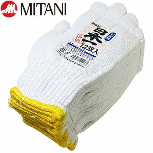ミタニ #600 エコ 『極』 軍手 まとめ売り ミタニコーポレーション