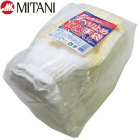 滑り止め軍手(ビニボツ) ミタニ バリューすべり止め手袋 12双入 化学繊維 厚手