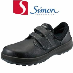 安全靴 シモン Simon WS18黒 1702940 マジックテープ JIS規格