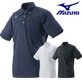 作業服 ポロシャツ 半袖 ミズノ MIZUNO ワーク半袖ポロシャツ C2JA8180 作業着 通年 秋冬