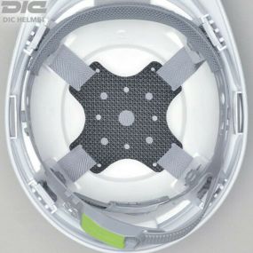 作業ヘルメット内装 DICヘルメット RSA内装一式(テープ内装 M-FIT耳あごひもセット) 交換用内装 工事用 土木 建築 メンテナンス