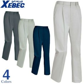 作業服 レディース パンツ ジーベック XEBEC レディーススラックス 1697 作業着 春夏