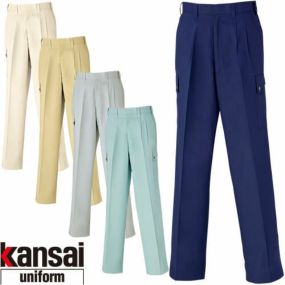 作業服 パンツ スラックス 大川被服 kansai uniform カンサイユニフォーム K30206 カーゴパンツ 30206 作業着 春夏