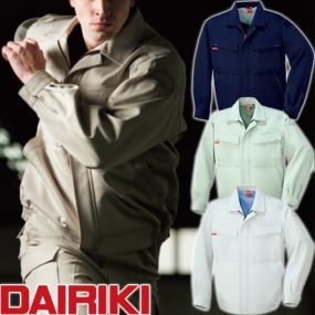 作業服 ブルゾン 大川被服 DAIRIKI ダイリキ 長袖アクトブルゾン 78702 作業着 通年 秋冬 上着 おしゃれ かっこいい 人気 企業 法人 ワーク 作業 工場 外作業 ワークユニフォーム 仕事 土木 工事 現場