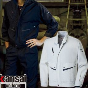 作業服 ブルゾン 大川被服 kansai uniform カンサイユニフォーム K4001 長袖ブルゾン 40012 作業着 春夏