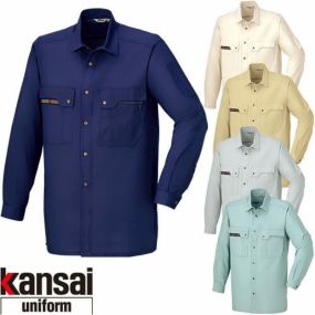 作業服 長袖シャツ 大川被服 kansai uniform カンサイユニフォーム K30204 30204 作業着 春夏
