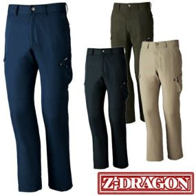 作業服 カーゴパンツ 自重堂 Z-DRAGON ストレッチカーゴパンツ 75102 作業着 春夏