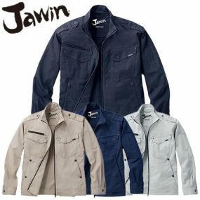 作業服 ジャンパー 自重堂 Jawin ストレッチ長袖ジャンパー 56600 作業着 春夏