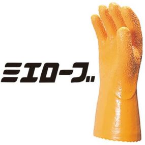 塩ビ手袋 ミエローブ 三重化学 No.100 10双セット 206 ビニール手袋 裏布あり