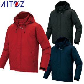 防水防寒コート 男女兼用 AITOZ アイトス TULTEX タルテックス 防寒コート 防寒ジャケット アウター ブルゾン ドカジャン 防寒ジャンパー ダウン 上着 防寒着 おしゃれ 暖かい 秋冬 かっこいい 作業着 メンズ 釣り キャンプ 登山 男性用 撥水