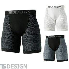 インナー メンズ ボクサーパンツ タイツ スパッツ 藤和 TS Design TS DRY メッシュ ドライ スポーツ アンダーウェア 8042 短め 夏用 涼しい ストレッチ 疎水 通気性抜群 フリーサイズ 2019年SS 新商品 新作