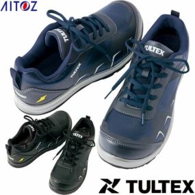 安全靴 AITOZ アイトス TULTEX タルテックス セーフティシューズ 男女兼用 メンズ レディース 作業靴 スニーカー ローカット AZ-51656 紐靴 JSAA規格 プロテクティブスニーカー おしゃれ かっこいい 先芯あり 鋼製先芯 静電 クッション性 耐油