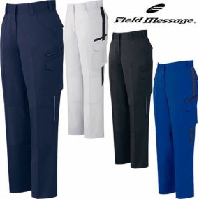 作業服 女性用 パンツ 自重堂 Field Message 製品制電ストレッチレディースカーゴパンツ(裏付) 87116 作業着 春夏 ペアユニフォーム 人気 上下セット対応 制服 企業ユニフォーム 工場 研究 動きやすい 伸縮 静電気 埃 防汚 汚れにくい 落ちやすい