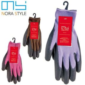 背抜き手袋 のらスタイル 農家さん手袋 NSR-45 ポリウレタン レディース おしゃれ 農業女子 畑仕事 農業 庭手入れ