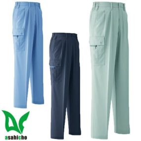 作業服 カーゴパンツ Asahicho 旭蝶繊維 カーゴパンツ(ツータック) 055 作業着 春夏作業着 作業服 カーゴパンツ 春夏