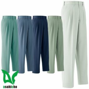 作業服 パンツ スラックス Asahicho 旭蝶繊維 パンツ(ツータック) 631 作業着 通年 秋冬作業着 作業服 スラックス 作業ズボン 作業パンツ ワークパンツ ズボン おしゃれ かっこいい オフィス ユニホーム 作業 軽作業 外作業 工場 現場