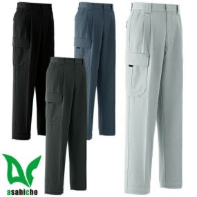 カーゴパンツ Asahicho 旭蝶繊維 ワークパンツ ツータック 帯電防止 耐久性 作業着 作業服 作業ズボン パンツ スラックス おしゃれ 人気 安い かっこいい おすすめ ワーク マン メンズ レディース ワークウェア 通年 秋冬 ボトムス 662