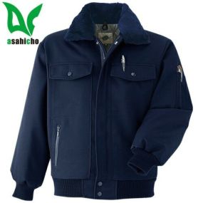 Asahicho 旭蝶繊維 ブルゾン 防寒ジャケット ドカジャン 保温 人気 安い ダウン 防寒着 防寒ジャンパー 上着 ブルゾン 最強 アウター おしゃれ 暖かい 秋冬 かっこいい 作業着 ワーク マン メンズ 寒さ対策 屋内作業 屋外作業 あったか 防寒グッズ 11000
