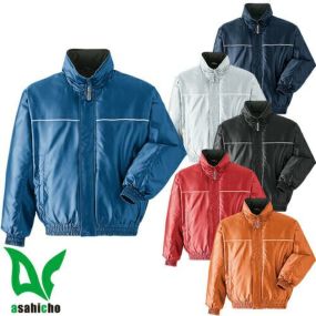 作業服 ジャンパー Asahicho 旭蝶繊維 ブルゾン 31300 作業着 通年 秋冬作業着 作業服 ジャンパー 長袖 おしゃれ かっこいい 企業 法人 ワーク 作業 ワークユニフォーム ワークウェア 長袖ブルゾン ユニフォーム 大きいサイズ