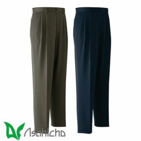 作業服 パンツ スラックス Asahicho 旭蝶繊維 パンツ(ツータック) 7205 作業着 春夏作業着 作業服 スラックス 春夏