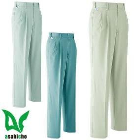 作業服 パンツ スラックス Asahicho 旭蝶繊維 パンツ(ツータック) A85 作業着 通年 秋冬作業着 作業服 スラックス 作業ズボン 作業パンツ ワークパンツ ズボン おしゃれ かっこいい オフィス ユニホーム 作業 軽作業 外作業 工場 現場