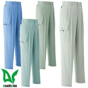 作業服 カーゴパンツ Asahicho 旭蝶繊維 カーゴパンツ(ツータック) E025 作業着 春夏作業着 作業服 カーゴパンツ 春夏