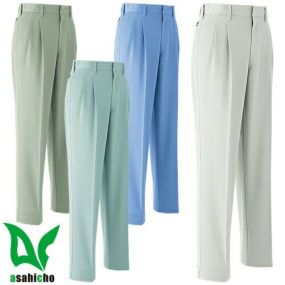 作業服 パンツ スラックス Asahicho 旭蝶繊維 パンツ(ツータック) E671 作業着 通年 秋冬作業着 作業服 スラックス 作業ズボン 作業パンツ ワークパンツ ズボン おしゃれ かっこいい オフィス ユニホーム 作業 軽作業 外作業 工場 現場