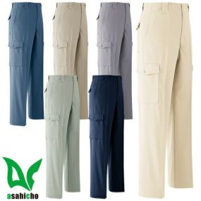 作業服 カーゴパンツ Asahicho 旭蝶繊維 カーゴパンツ(ノータック) E530 作業着 通年 秋冬作業着 作業服 カーゴパンツ おしゃれ かっこいい 人気 ズボン 作業ズボン 作業パンツ 作業 工事 土木 塗装 DIY diy