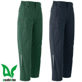 Asahicho 旭蝶繊維 パンツ(ノータック脇シャーリング) 防寒パンツ ワークパンツ 防寒 ズボン 保温 人気 安い 防寒着 おしゃれ 暖かい 秋冬用 最強 かっこいい 作業着 おすすめ ワーク マン メンズ カジュアル 定番 寒さ対策 防寒ウェア 屋外作業 屋内作業 あったか シンプル E61200