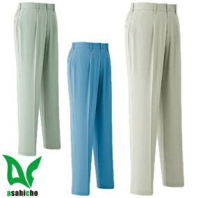 作業服 パンツ スラックス Asahicho 旭蝶繊維 パンツ(ワンタック) E7105 作業着 春夏作業着 作業服 スラックス 春夏