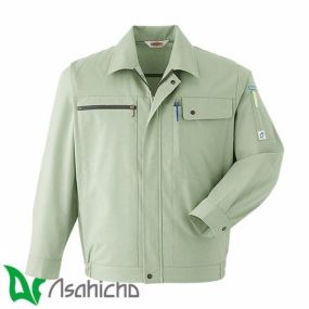 作業服 ブルゾン Asahicho 旭蝶繊維 長袖ブルゾン(ノーフォーク) VP64 作業着 春夏作業着 作業服 ブルゾン 春夏