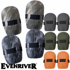 膝サポーター イーブンリバー EVENRIVER 軽量型ニーパット TRN-1 膝用 膝を付く作業に おしゃれ かっこいい 人気