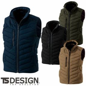 藤和 TS Design ライトウォームベスト 防寒ベスト チョッキ 防寒 インナー アウター 作業用ベスト 保温 人気 安い 防寒着 おしゃれ 暖かい 秋冬用 最強 かっこいい 作業着 おすすめ ワーク マン メンズ 防寒ウェア 屋内作業 屋外作業 あったか 防寒グッズ 3528
