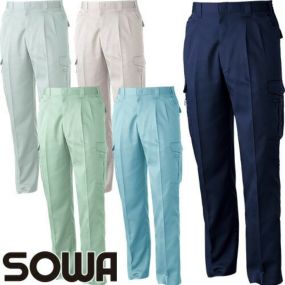 作業服 カーゴパンツ 桑和 SOWA ツータックカーゴパンツ 428 作業着 春夏作業着 作業服 カーゴパンツ 春夏