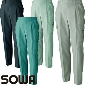 作業服 カーゴパンツ 桑和 SOWA ツータックカーゴパンツ 718 作業着 春夏作業着 作業服 カーゴパンツ 春夏