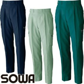 作業服 カーゴパンツ 桑和 SOWA ツータックカーゴパンツ 918 作業着 春夏作業着 作業服 カーゴパンツ 春夏