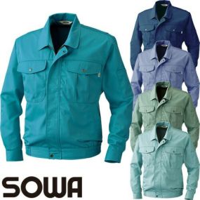 作業服 ブルゾン 桑和 SOWA 長袖ブルゾン 4331 作業着 通年 秋冬作業着 作業服 ブルゾン 上着 おしゃれ かっこいい 人気 企業 法人 ワーク 作業 工場 外作業 ワークユニフォーム 仕事 土木 工事 現場