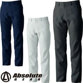 作業服 パンツ スラックス 桑和 SOWA Absolute GEAR スラックス 7449 作業着 通年 秋冬作業着 作業服 スラックス 作業ズボン 作業パンツ ワークパンツ ズボン おしゃれ かっこいい オフィス ユニホーム 作業 軽作業 外作業 工場 現場