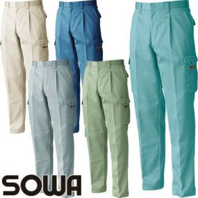 作業服 カーゴパンツ 桑和 SOWA ワンタックカーゴパンツ 1528 作業着 通年 秋冬作業着 作業服 カーゴパンツ おしゃれ かっこいい 人気 ズボン 作業ズボン 作業パンツ 作業 工事 土木 塗装 DIY diy