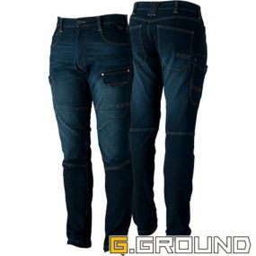 デニム カーゴパンツ 桑和 SOWA 秋冬 通年 メンズ ストレッチ 消臭 綿 ジーパン ワークパンツ デニムパンツ おしゃれ 人気 安い かっこいい おすすめ 作業着 作業服 作業ズボン ジーンズ 作業用パンツ 作業用ズボン 大きいサイズ 5888