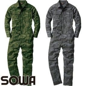 作業服 つなぎ 桑和 SOWA 続服 9921 作業着 通年 秋冬 オーバーオール作業着 作業服 つなぎ