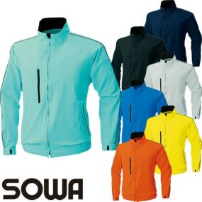 作業服 ブルゾン 桑和 SOWA カラーブルゾン 3300 作業着 通年 秋冬作業着 作業服 ブルゾン 上着 おしゃれ かっこいい 人気 企業 法人 ワーク 作業 工場 外作業 ワークユニフォーム 仕事 土木 工事 現場