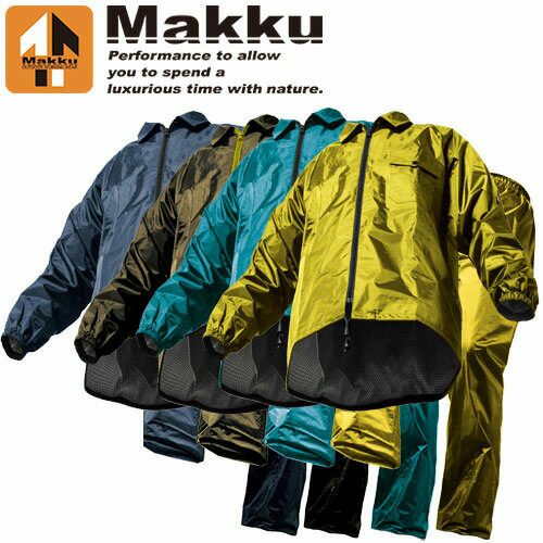 合羽 上下セット Makku マック アジャストマック AS-5100 レイン