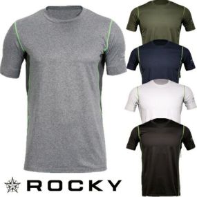 【メール便対応】インナー 半袖 ロッキー ROCKY 半袖コンプレッション RC3901 夏用 涼しい クール夏用インナー 半袖