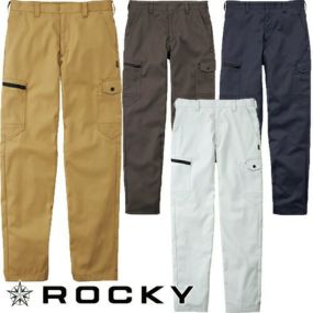 作業服 カーゴパンツ ロッキー ROCKY ユニセックスノータックカーゴパンツ RP6909 作業着 通年 秋冬作業着 作業服 カーゴパンツ おしゃれ かっこいい 人気 ズボン 作業ズボン 作業パンツ 作業 工事 土木 塗装 DIY diy