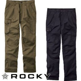 作業服 カーゴパンツ ロッキー ROCKY ユニセックスカーゴパンツ RP6912 作業着 通年 秋冬作業着 作業服 カーゴパンツ おしゃれ かっこいい 人気 ズボン 作業ズボン 作業パンツ 作業 工事 土木 塗装 DIY diy